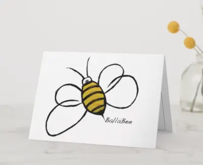 Ballabee Greeting Card - 10 Pack